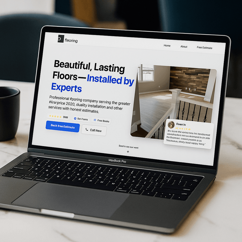 Peng Flooring - B2B Platform for flooring and stair remodeling - Project preview